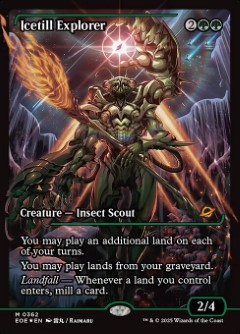 Icetill Explorer Edge of Eternities Japan Showcase Full Art